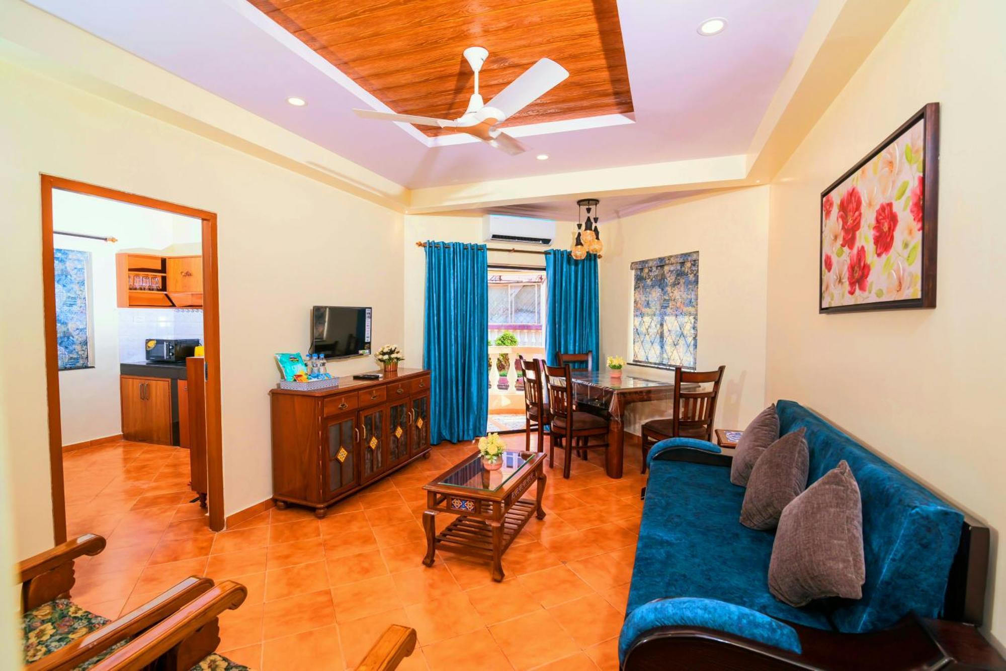 'Golden Sea Shell' 1 Bhk Beach Apartment Benaulim Esterno foto